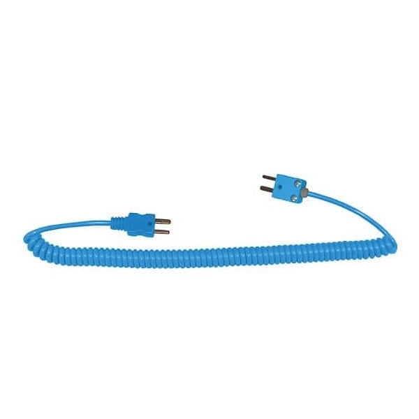 Type-T, Coiled Ext Cable, Male Mini Conn